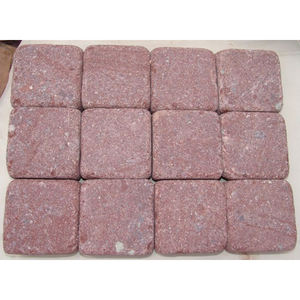 Cina vendita diretta della fabbrica porfido rosso pavimentazione <span class=keywords><strong>in</strong></span> <span class=keywords><strong>pietra</strong></span> piastrelle a buon mercato all'aperto - Product Image 1