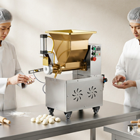 Diviseur de pâte à double spirale compatible sans huile, pour portionnement précis de pâte molle, équipement haut de gamme pour studio de desserts