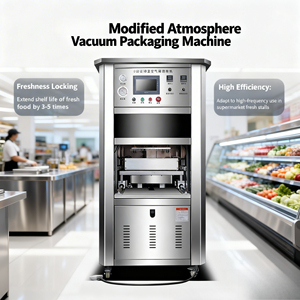Machine de scellage <span class=keywords><strong>sous</strong></span> <span class=keywords><strong>vide</strong></span> pour boîtes à lunch remplies d'azote, équipement de scellage <span class=keywords><strong>sous</strong></span> <span class=keywords><strong>vide</strong></span> pour gobelets et boîtes en plastique jetables remplis d'azote - Product Image 2