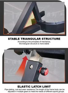 Équipement de fitness de haute qualité à 45 degrés chaise romaine inverse Hyper Extension bancs <span class=keywords><strong>d</strong></span>'exercice du bas du <span class=keywords><strong>dos</strong></span> - Product Image 5