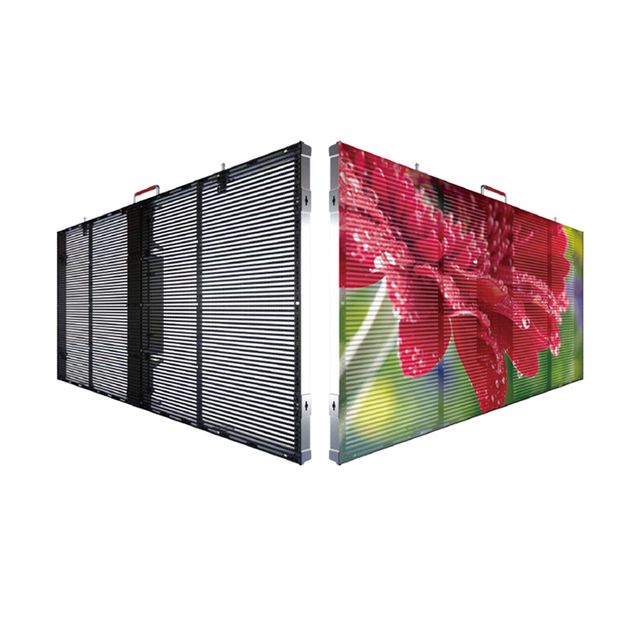 Led Screens Transparent Waterproof Screen P3.91 High Transparent Film Led Display Flexible Led Screens P3.91mm