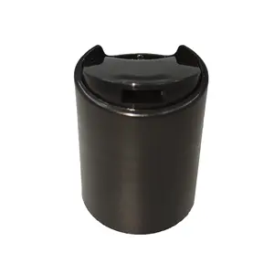 24/410 Black Disc Top Caps for Plastic Bottles Durable Replacement Caps for Squeeze Bottles
