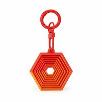 Porte-clés Fidget Spinner 3D personnalisé imprimé, jouet sensoriel anti-stress pour enfants, en stock aux États-Unis