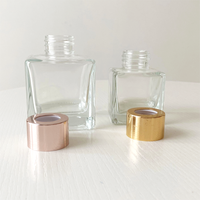 Diffuseur de parfum d'ambiance Square Scents 50ml/100ml, huile essentielle, sérum pour la peau, flacons en verre avec bouchon à vis
