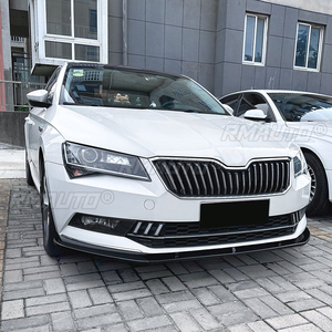 Kit carrosserie pour Skoda Superb B8 2016-2018 : séparateur de pare-chocs avant, diffuseur de pare-chocs avant, lèvre de spoiler, protection, accessoires auto - Product Image 3