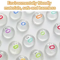 1 pièce Mini Squishies d'expression, jouets sensoriels anti-stress à presser, jouets sensoriels émotionnels, cadeaux de bureau mignons