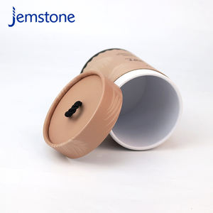 Emballage de boîte-cadeau en carton cylindrique pour mélange de thé écologique personnalisé, emballage de tube en papier kraft pour thé en vrac de qualité alimentaire - Product Image 5