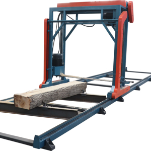 โรงเลื่อยไม้ขนาดใหญ่แบบแนวนอนพร้อมมอเตอร์ 11 กิโลวัตต์ รับประกัน 1 ปี - Product Image 1