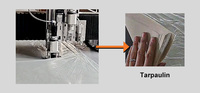 Machine de découpe CNC à couteau oscillant, découpeuse numérique automatique de tissus pour vêtements, polyester, vêtements de sport, tissus textiles