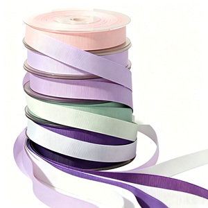 Wholesale Solid Polyester Grosgrain Ribbon Multiple Sizes for <b>Gift</b> Wrap Hair <b>Bow</b> Wedding Craft Sewing Accessories Supply - Product Image 4