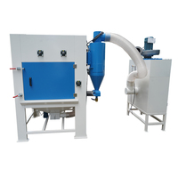 Machine de sablage de jantes en alliage d'aluminium, cabine de sablage automatique