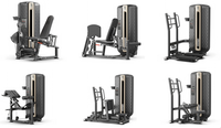Appareil de musculation commercial pour salle de sport : Machine à rames assise à résistance sélectionnable pour l'entraînement des trapèzes et des rhomboïdes