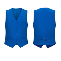 Gilet et veste de service personnalisés de haute qualité avec logo pour serveur de restaurant, uniforme pour réceptionniste d'hôtel, costume formel