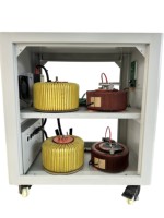 Stabilisateur de tension monophasé 40 kVA 220 V entièrement en cuivre AVR pour ligne de production industrielle