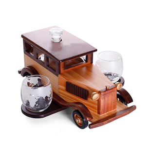 Distributeur de vin en forme de whisky, style rétro Vintage de voiture, conteneur de vin en verre créatif, bouteille de liqueur, de 1500 ml - Product Image 6