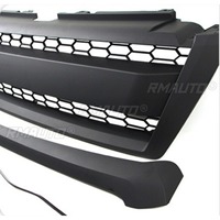 Grille de pare-chocs avant de voiture, grilles de course, calandre pour Toyota Prado 2014-2018, kit carrosserie, accessoires automobiles