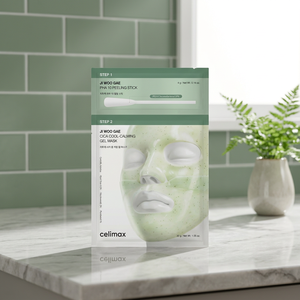 CELIMAX Ji Woo Gae Cica PHA Peel 2-Step Gel Mask 1EA Masque en gel 2 étapes hydratant et apaisant pour le visage, soin coréen - Product Image 2