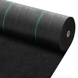 3.2oz 6x300ft tessuto paesaggio con barriera per erbacce pesante, tessuto in geotessile, tappeto da giardinaggio - Product Image 6