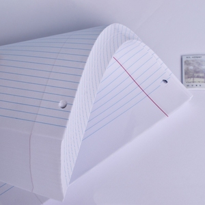 10.5X8インチ大学ルールオフィス学校フィラーペーパー3穴パンチルーズリーフ紙フィラーノートペーパー3リングバインダー用 - Product Image 6