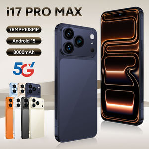 Smartphone 5G à bas prix Android 15 I17 Pro 16+1 To 8000 mAh 72MP+108MP HD Écran 90Hz Deca Core Série Snapdragon 800 Rapide - Product Image 1
