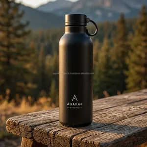 1000ml Stainless Steel <b>Water</b> <b>Bottle</b> Reusable Leakproof Sports Flask With Durable Design For Travel Outdoor <b>Gym</b> And Daily Use - Product Image 2