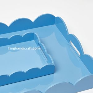 Fabricant de plateaux de service personnalisés, écologiques, décoratifs, de qualité commerciale et durables |   Plateau de service pour aliments et boissons pour la maison et l'hôtel - Product Image 2