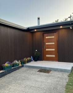 Idées de clôtures en lattes WPC modernes et nécessitant peu d'entretien, murs et clôtures extérieurs, panneaux en lattes WPC durables, panneaux extérieurs WPC - Product Image 3