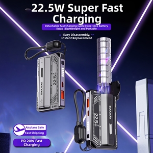 Nuovo Power Bank OEM 22.5W Compatto da Viaggio con Ricarica Super Veloce 5000mAh e Cavo Staccabile Ultimo Modello - Product Image 5