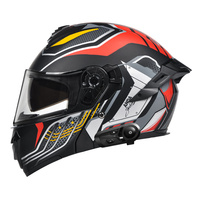 Nouveau casque de moto modulaire ABS le plus populaire avec visière double toutes saisons, vente en gros d'usine, casque personnalisé