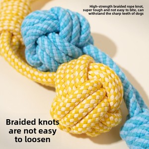 <span class=keywords><strong>Jouet</strong></span> portable en peluche avec corde, nœud <span class=keywords><strong>pour</strong></span> <span class=keywords><strong>chien</strong></span>, jeu de la corde, résistant aux morsures, <span class=keywords><strong>pour</strong></span> les molaires, apaisant sonore, <span class=keywords><strong>pour</strong></span> animaux de compagnie, ludique et mignon <span class=keywords><strong>pour</strong></span> le jeu quotidien - Product Image 4