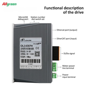 DC24~48V 2.5/3/4A 0.6/1/1.5/2/2.2/2.6/3N.m <b>Stepper</b> <b>Motor</b> <b>Controller</b> Kit 2Phase Nema23 OpenLoop <b>Stepper</b> <b>Motor</b> Drivers Kit - Product Image 3