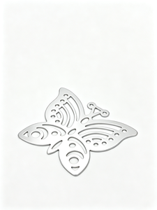Marcapáginas de Metal con Forma de Mariposa Hueca de Acero Inoxidable, Marcapáginas con Mariposa Grabada y Recortada para Recuerdo, Regalo Promocional y Oficina - Product Image 2