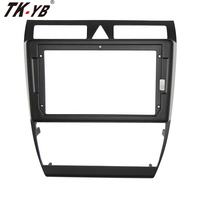 Cadre de lecteur dvd de voiture cadre de lecteur d'autoradio android pour 2002-2006 AUDI A6 écran panneau RADIO panneau de navigation de voiture Android