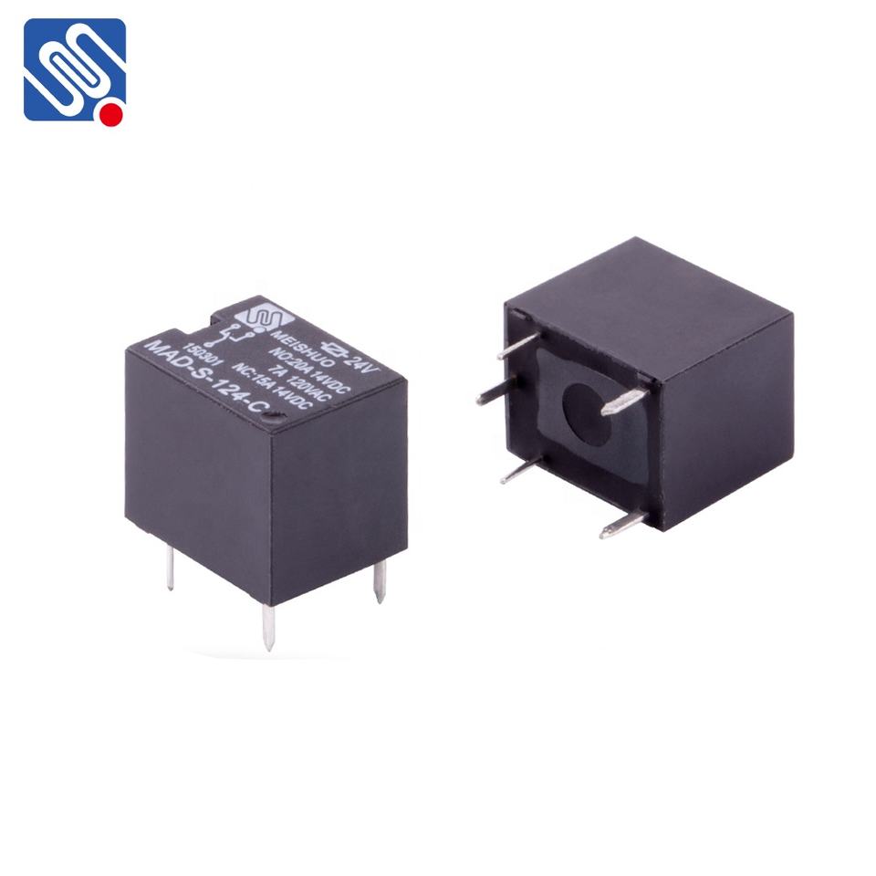 Meishuo MAD-S-112-C Relay 12v Automotive Parts 7A 120VAC 20A 14VDC Electromagnetic Relay