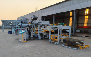 Qt10-15 Fertiger Inter lock Block Ziegel Voll automatische hydraulische solide Hohl beton Zement Asche Ziegel Block Herstellung Maschine - Product Image 2