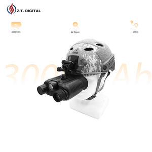 충전식 야간 투시경 고글 헤드 장착 4k 야간 투시경 쌍안경 사냥 용 전술 조명이있는 성인용 - Product Image 1