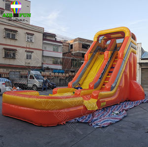 Diseño superior de Aifun y toboganes gigantes de Venta caliente/toboganes inflables tobogán seco de La Selva - Product Image 3