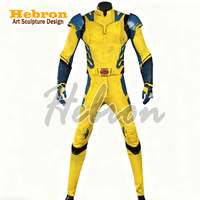 Costume de cosplay Wolverine personnalisé de haute qualité, 3 ensembles, combinaison moulante, robes, leggings pour adultes, unisexe, tricoté sur mesure