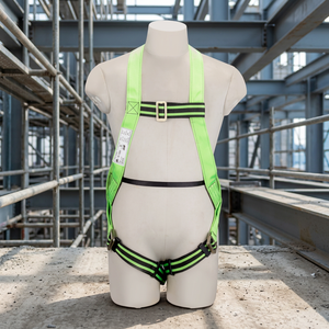 Harnais de sécurité complet réglable, ceinture de protection antichute, équipement de sauvetage pour la taille et les épaules, équipement de sécurité pour travaux en hauteur - Product Image 3