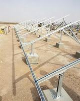Harga Braket Pemasangan Panel Surya 20kw Off Grid dari Baja Galvanis, Sistem Pemasangan Energi, Struktur Manufaktur