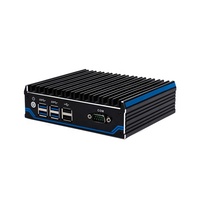 Intel J4125 Mini PC sin ventilador Dual DP 6 * USB DDR4 RAM Uso industrial Nuevo NUC con enchufes US CN EU JP