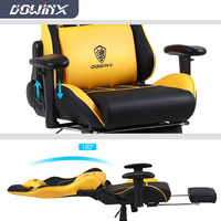 Chaise ergonomique de course e-sport de conception fraîche Silla Gamer chaise de jeu d'ordinateur avec repose-pieds avec Massage