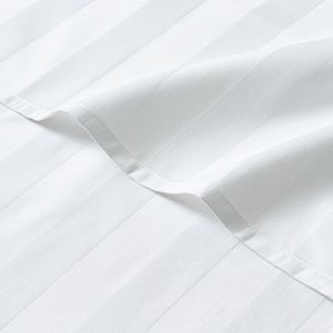 Venta al por mayor de fábrica, ropa de cama de lujo, juego de sábanas 300T con 2 fundas de almohada, tamaño doble para habitación de hotel - Product Image 3