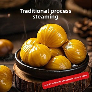 Hạt dẻ rang hạt nhỏ gói sẵn sàng để ăn các loại hạt và trái cây sấy khô đồ ăn nhẹ lành mạnh - Product Image 4