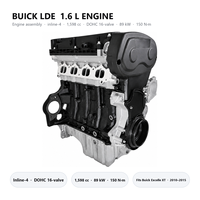 Nouveau bloc moteur LDE 1.6 DOHC 16 soupapes pour Buick Excelle XT 2010-2015