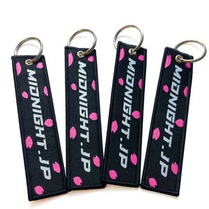 2024 Hot Sale Personalized Embroidery Design Keychain With <b>Custom</b> Logo Promotional Gifs Fashion Woven Fabric Tag <b>Key</b> Chain - Product Image 3