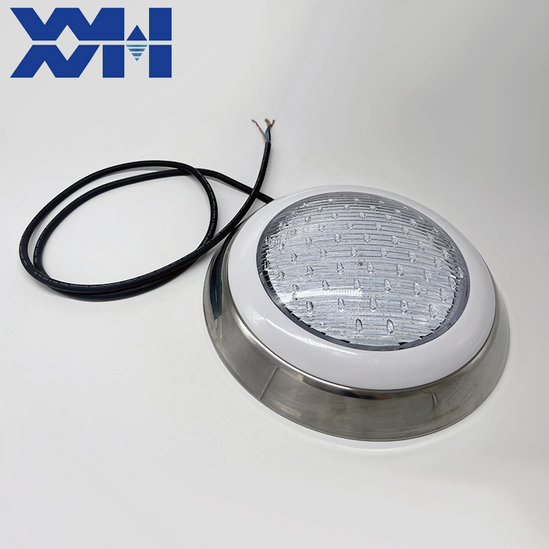 Anti-Rust Stainless Steel Remote Control 12v LED Swimming Pool Light IP68 Waterproof Anti-Corrosion Saltwater Pool Lamp