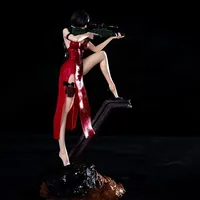 Figura de Anime de 36 cm, Ada Wong Biohazard, Figuras de Acción Coleccionables, Muñeca de Juguete, Regalo de Cumpleaños, Modelo GK de PVC Original
