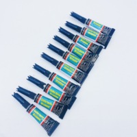 Colle Super adhésive instantanée 502, 1 tube, prix de gros, cyanacrylate liquide, Super Glu