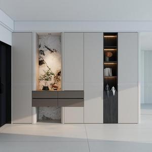 Mueble Zapatero <span class=keywords><strong>de</strong></span> Madera Maciza Resistente a la Humedad con Cajones Ocultos Abatibles <span class=keywords><strong>para</strong></span> Espacios Estrechos en la Entrada Principal <span class=keywords><strong>de</strong></span> Casas Adosadas - Product Image 1